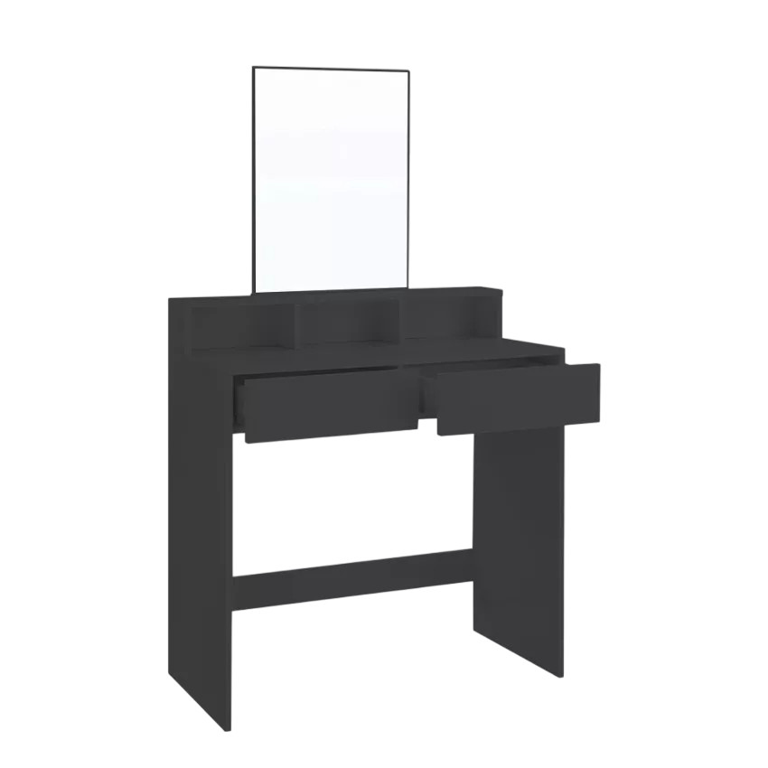 Postazione trucco moderno con specchio e sgabello Watson