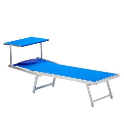 Lettino prendisole professionale da spiaggia robusto alluminio Phuket