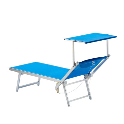 Lettino prendisole professionale da spiaggia robusto alluminio Phuket