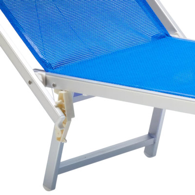 Lettino prendisole professionale da spiaggia robusto alluminio Phuket