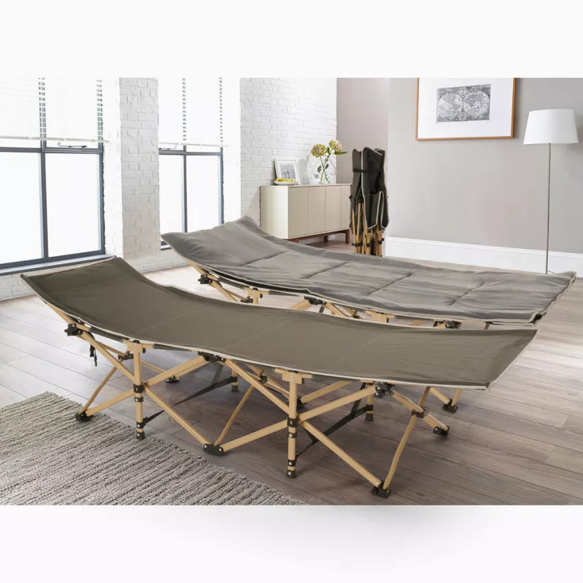 Lettino da campeggio pieghevole 60x185 cm confortevole Amalfi