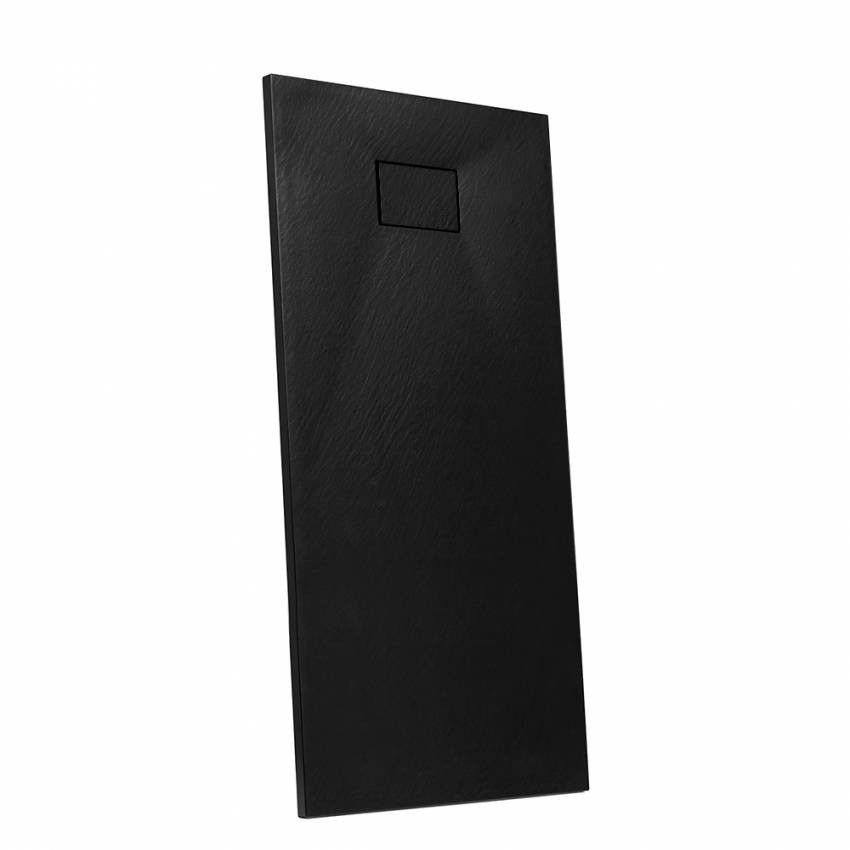 Piatto doccia rettangolare 170x70 cm in vetroresina Conchiglia