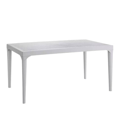 Tavolo rettangolare da esterno 150x90cm giardino bar ristorante Annwn