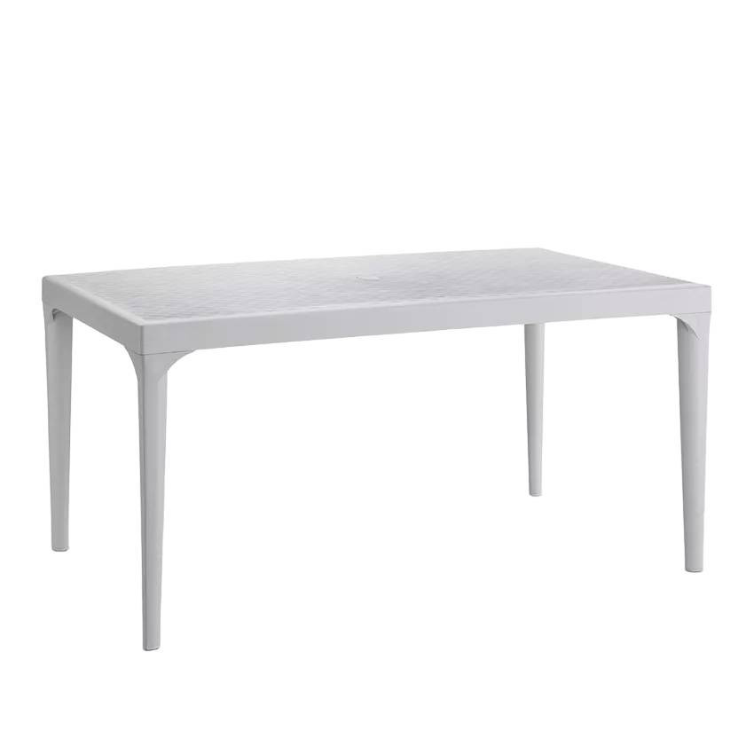 Tavolo rettangolare da esterno 150x90cm giardino bar ristorante Annwn
