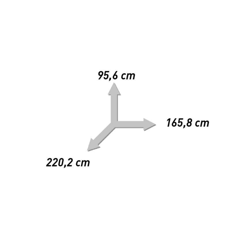 Letto matrimoniale 160x200 bianco laccato contenitore cassetti Arpa