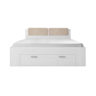Letto matrimoniale 180x200 cm contenitore base robusta Cristallino