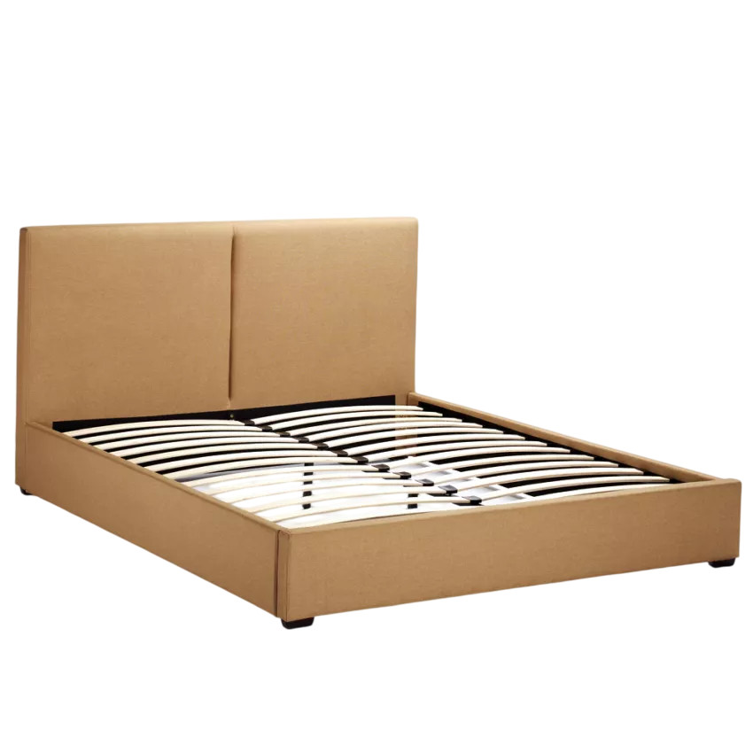 Letto matrimoniale 160x190 in tessuto con rete relax Pioggia