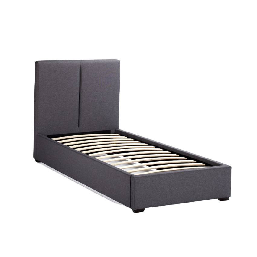 Letto singolo in tessuto 80x190 doghe camera bambino AttimoDiPace