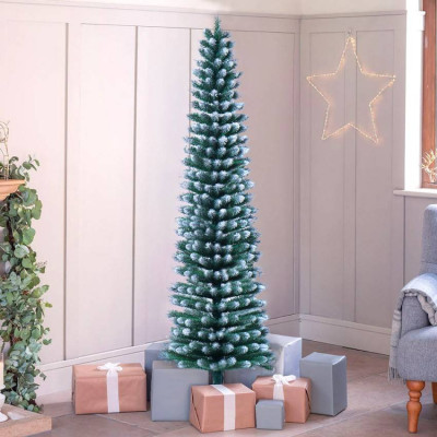 Albero di natale artificiale innevato 180cm Norrköping
