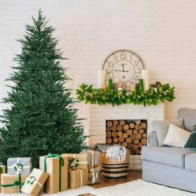 Albero di natale artificiale classico verde 180cm Kristianstad
