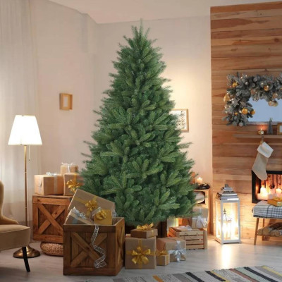 Albero di natale artificiale classico verde 210 cm Trollhättan