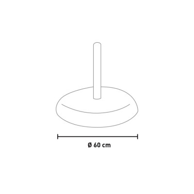 Base per ombrellone da giardino in cemento 50 kg Solido