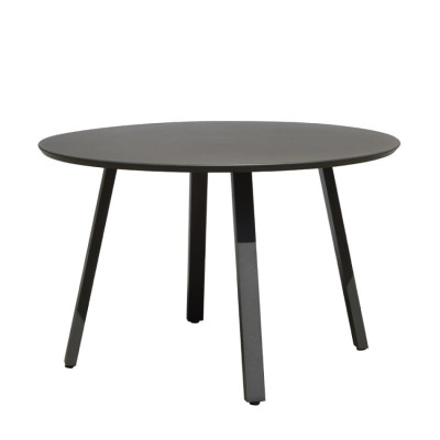 Tavolo da giardino rotondo Ø 120 cm design moderno antracite Roundy