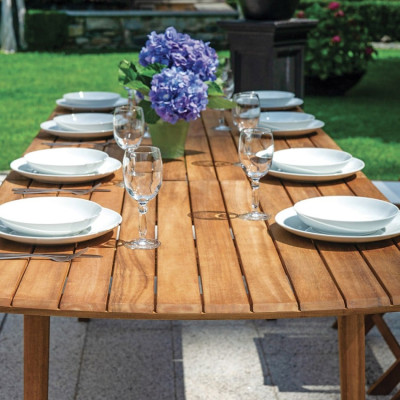 Tavolo da giardino allungabile in legno 180-240 cm WoodExpand