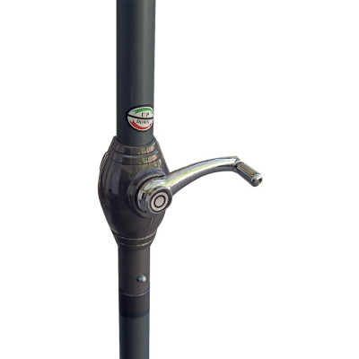Ombrellone a parete per terrazza giardino bar 3x1,5 m WallSun