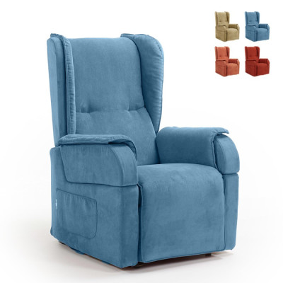 Poltrona relax a 2 motori con funzione alzapersona Zero Gravity Lira