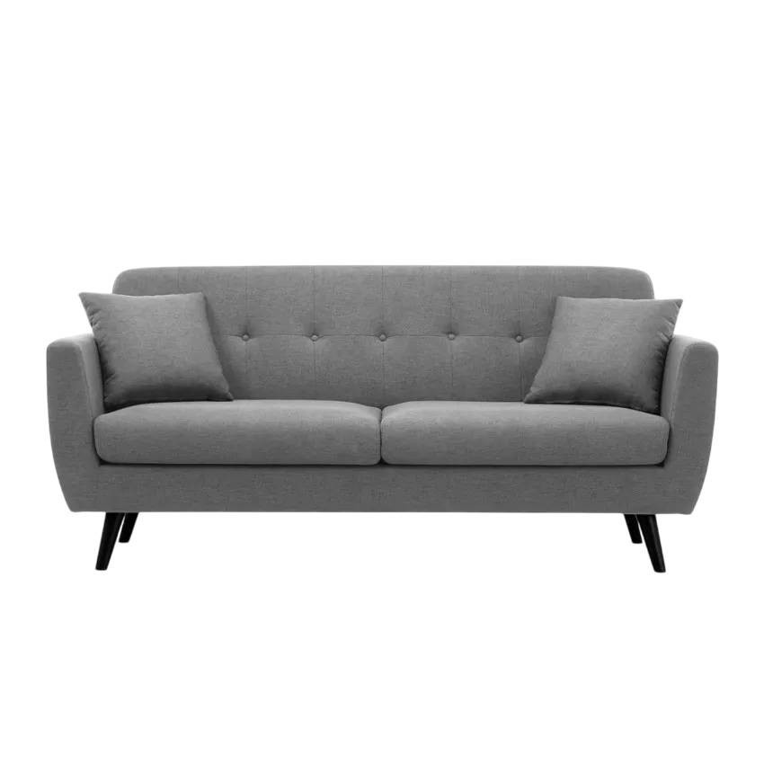Divano 3 posti da salotto design moderno nordico resistente Albizia