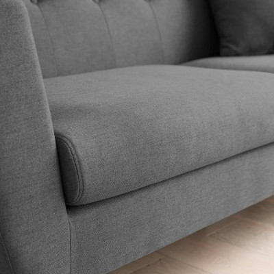 Divano 3 posti da salotto design moderno nordico resistente Albizia