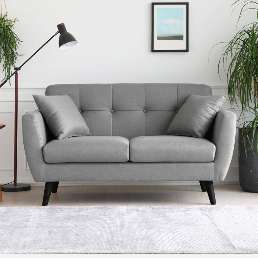 Divano 2 posti stile nordico imbottito elegante moderno Erythrina