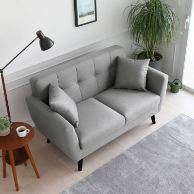 Divano 2 posti stile nordico imbottito elegante moderno Erythrina